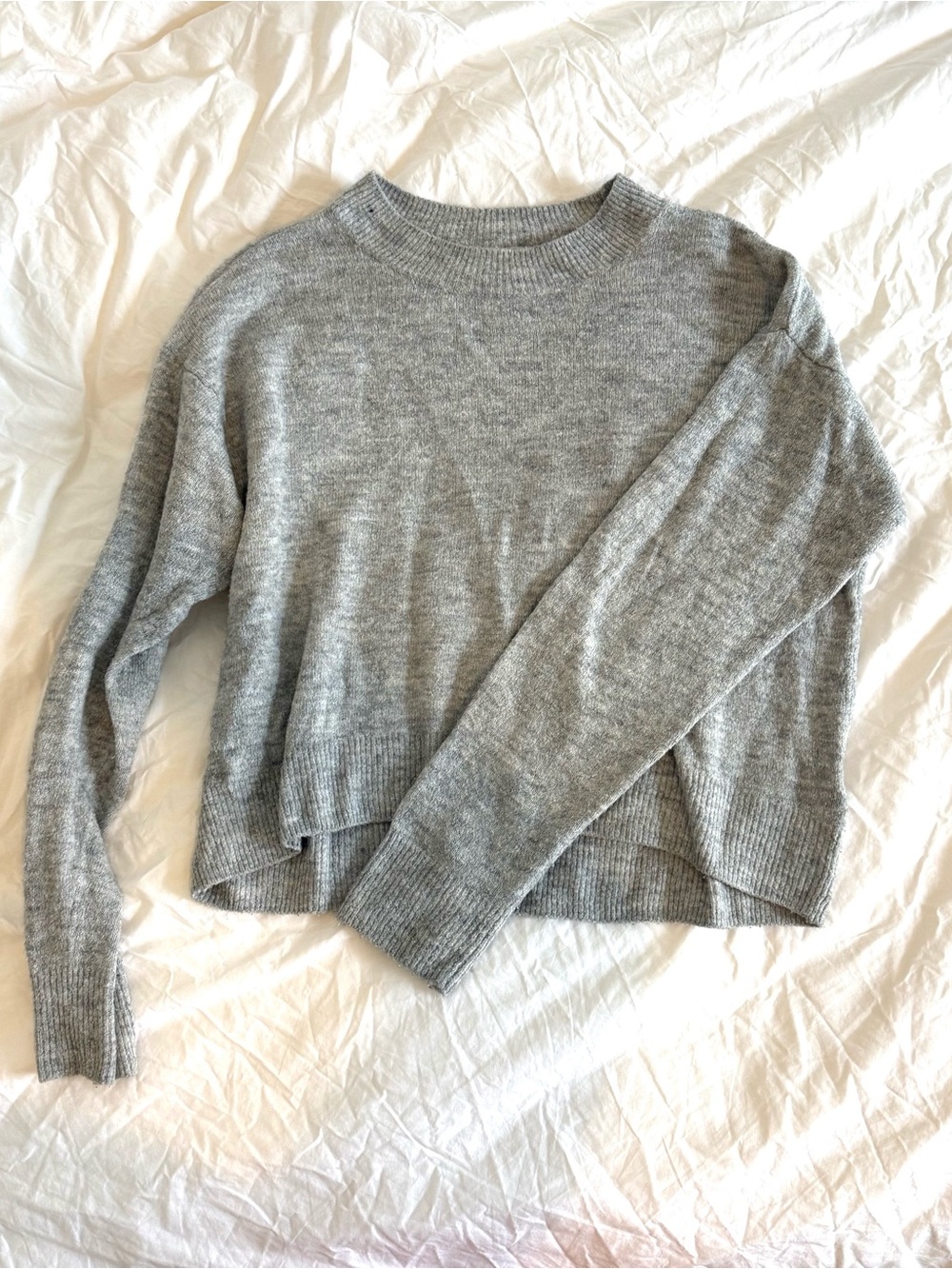 H&M Gray Crewneck Sweater